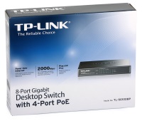 TP-LINK TL-SG1008P 4-Port PoE'li 8-Port Gigabit Masaüstü Switch - 1